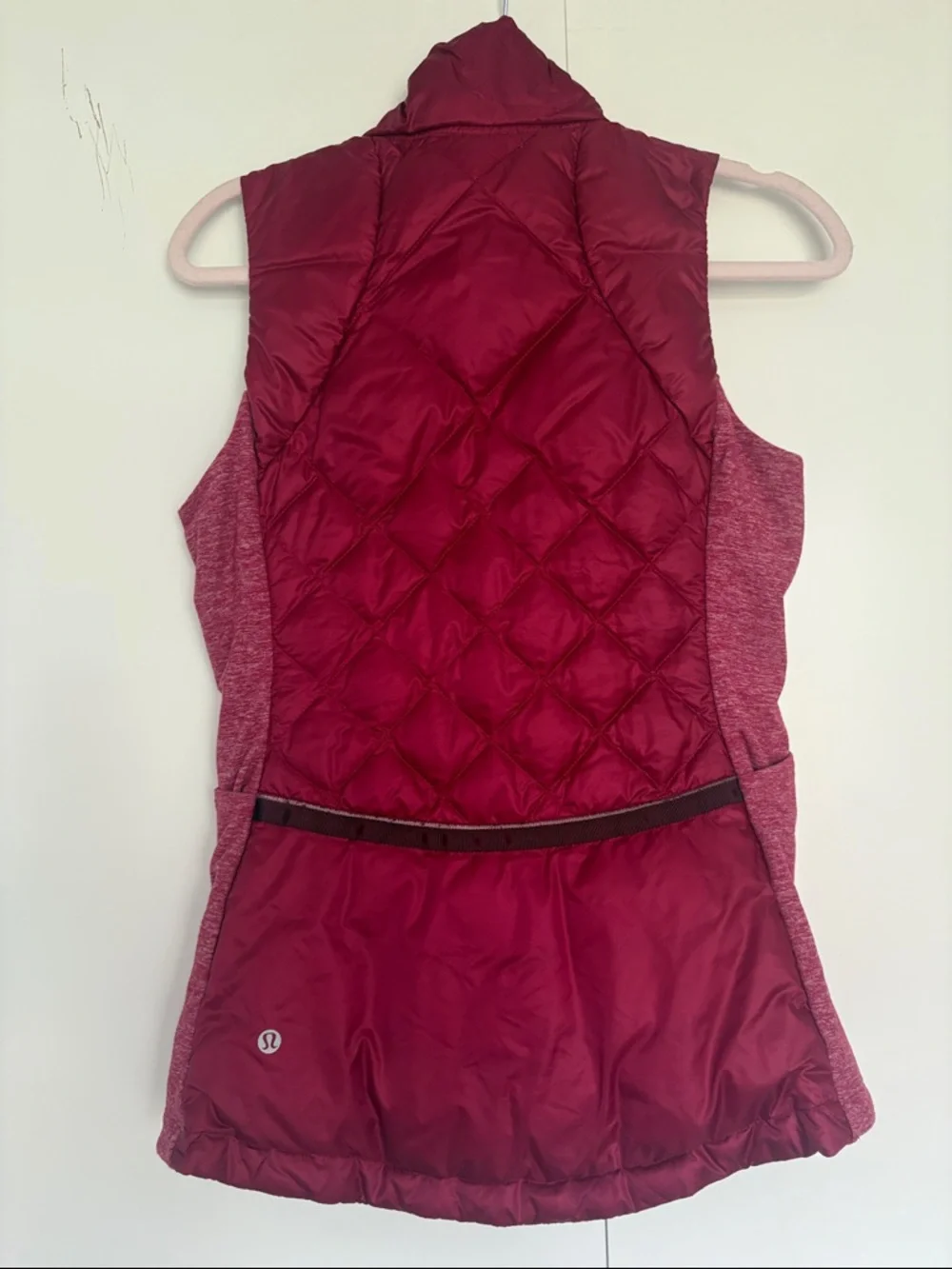 Lululemon Down For A Run Vest in the color Berry Rumble 6 - Picture 7 of 13